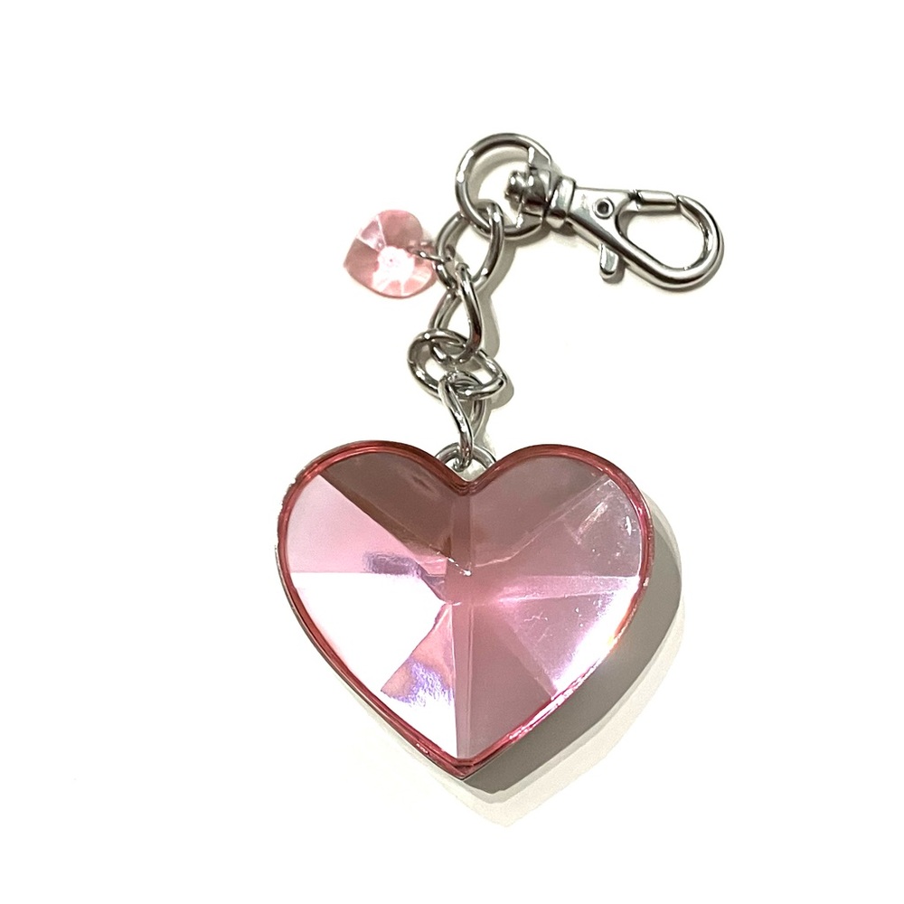 Vintage Y2K Rare Britney Spears Curious Lipgloss Heart Keychain